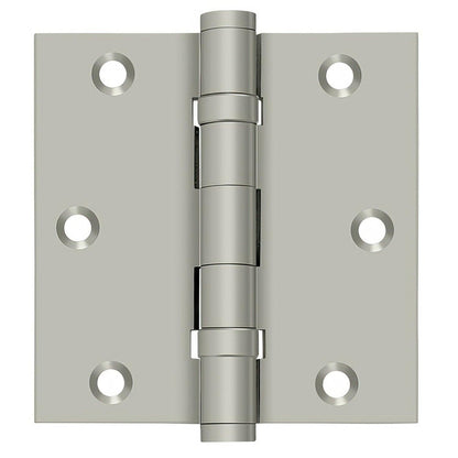 Deltana DSB35B 3-1/2" x 3-1/2" Square Corner Ball Bearing Door Hinge
