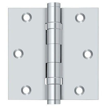 Deltana DSB35B 3-1/2" x 3-1/2" Square Corner Ball Bearing Door Hinge