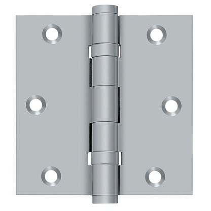 Deltana DSB35B 3-1/2" x 3-1/2" Square Corner Ball Bearing Door Hinge.