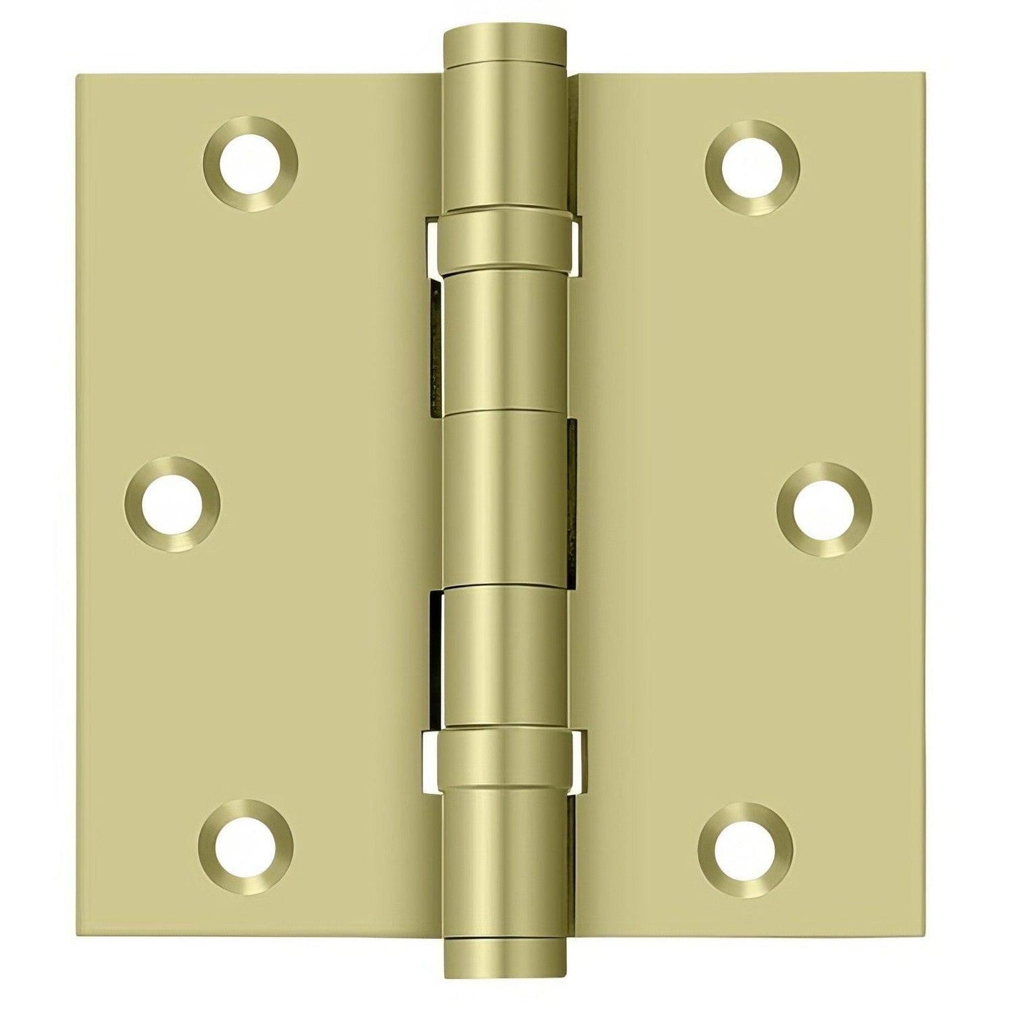 Deltana DSB35B 3-1/2" x 3-1/2" Square Corner Ball Bearing Door Hinge