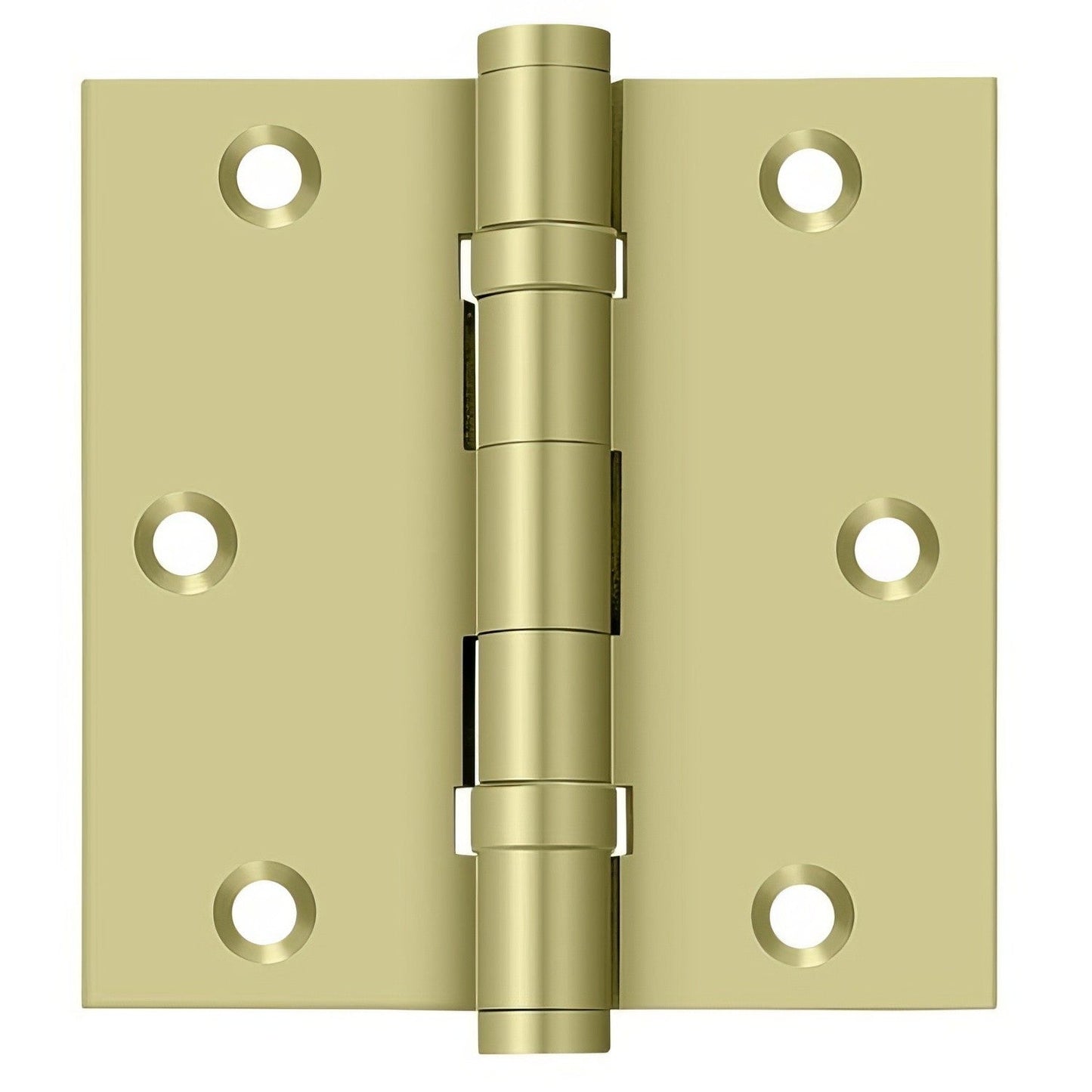 Deltana DSB35B 3-1/2" x 3-1/2" Square Corner Ball Bearing Door Hinge.