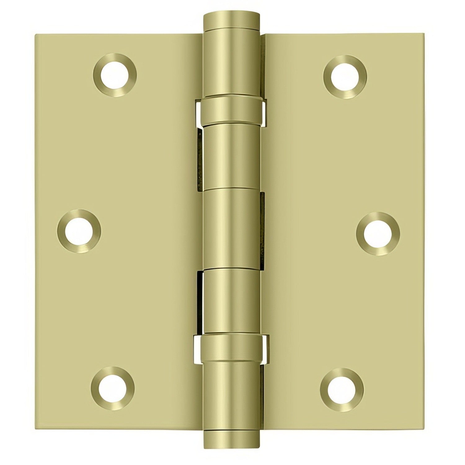 Deltana DSB35B 3-1/2" x 3-1/2" Square Corner Ball Bearing Door Hinge.