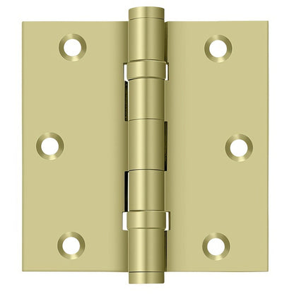 Deltana DSB35B 3-1/2" x 3-1/2" Square Corner Ball Bearing Door Hinge.