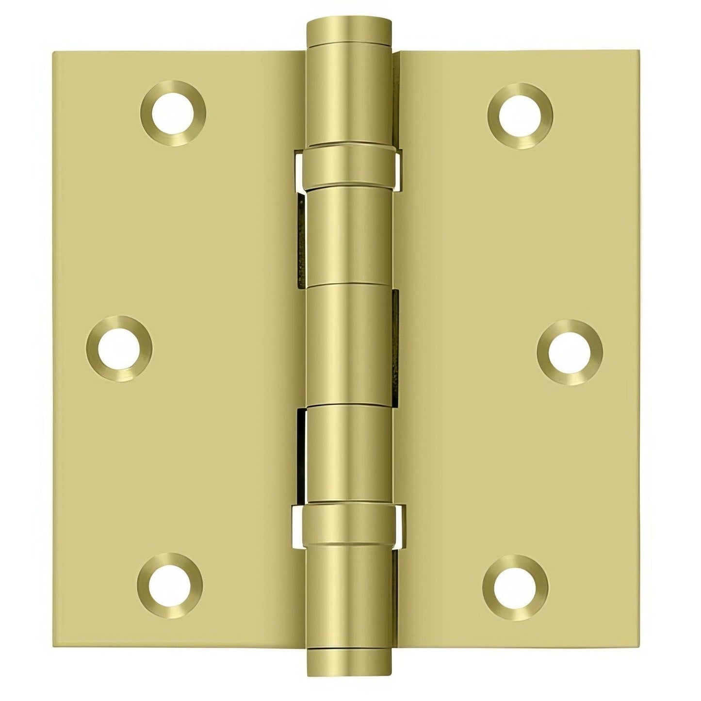 Deltana DSB35B 3-1/2" x 3-1/2" Square Corner Ball Bearing Door Hinge.