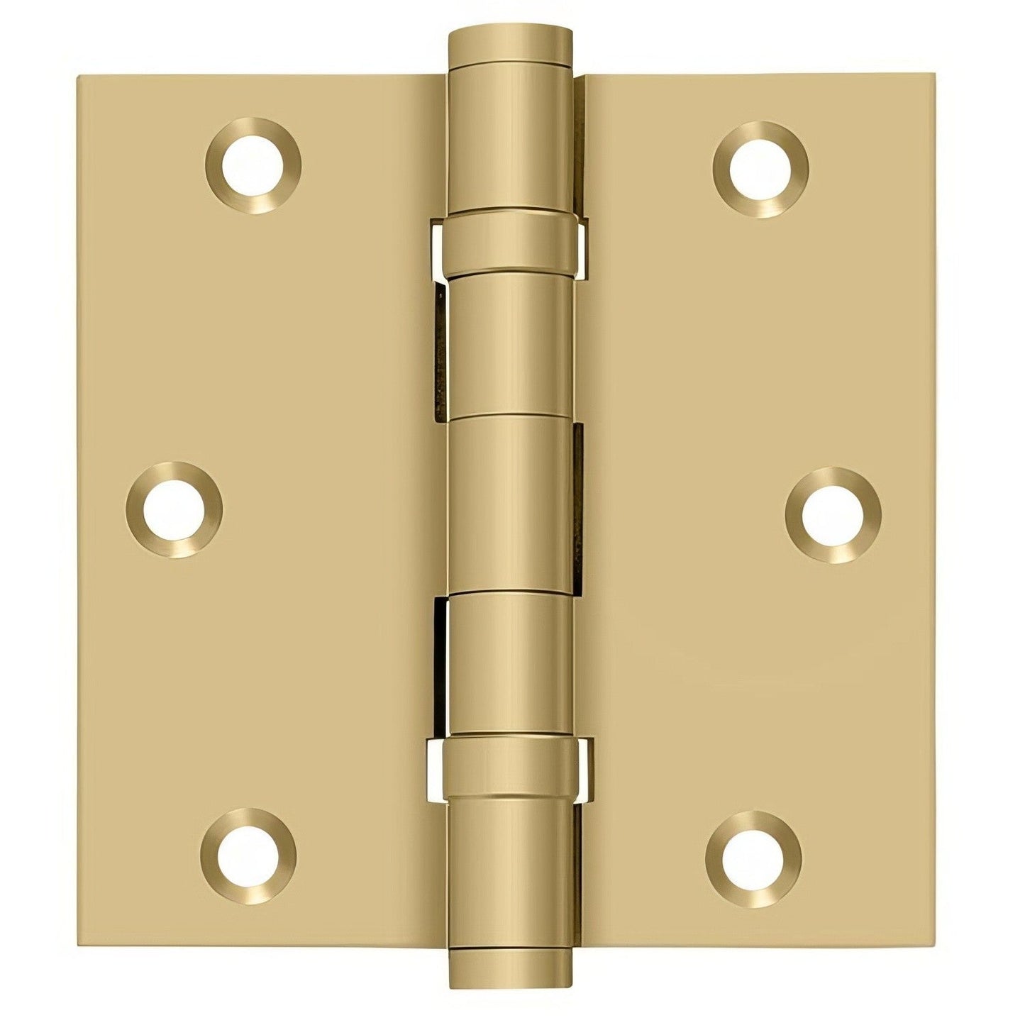 Deltana DSB35B 3-1/2" x 3-1/2" Square Corner Ball Bearing Door Hinge.