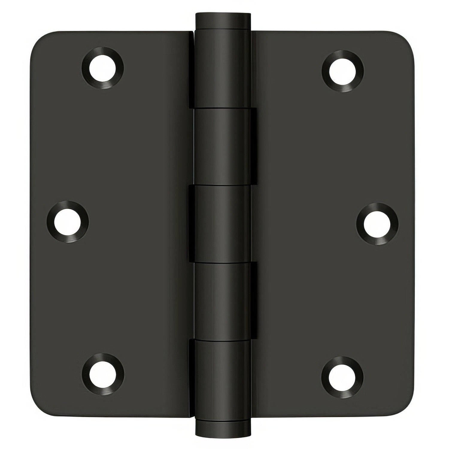 Deltana DSB35R4-R 3-1/2" x 3-1/2" 1/4" Radius Corner Door Hinge
