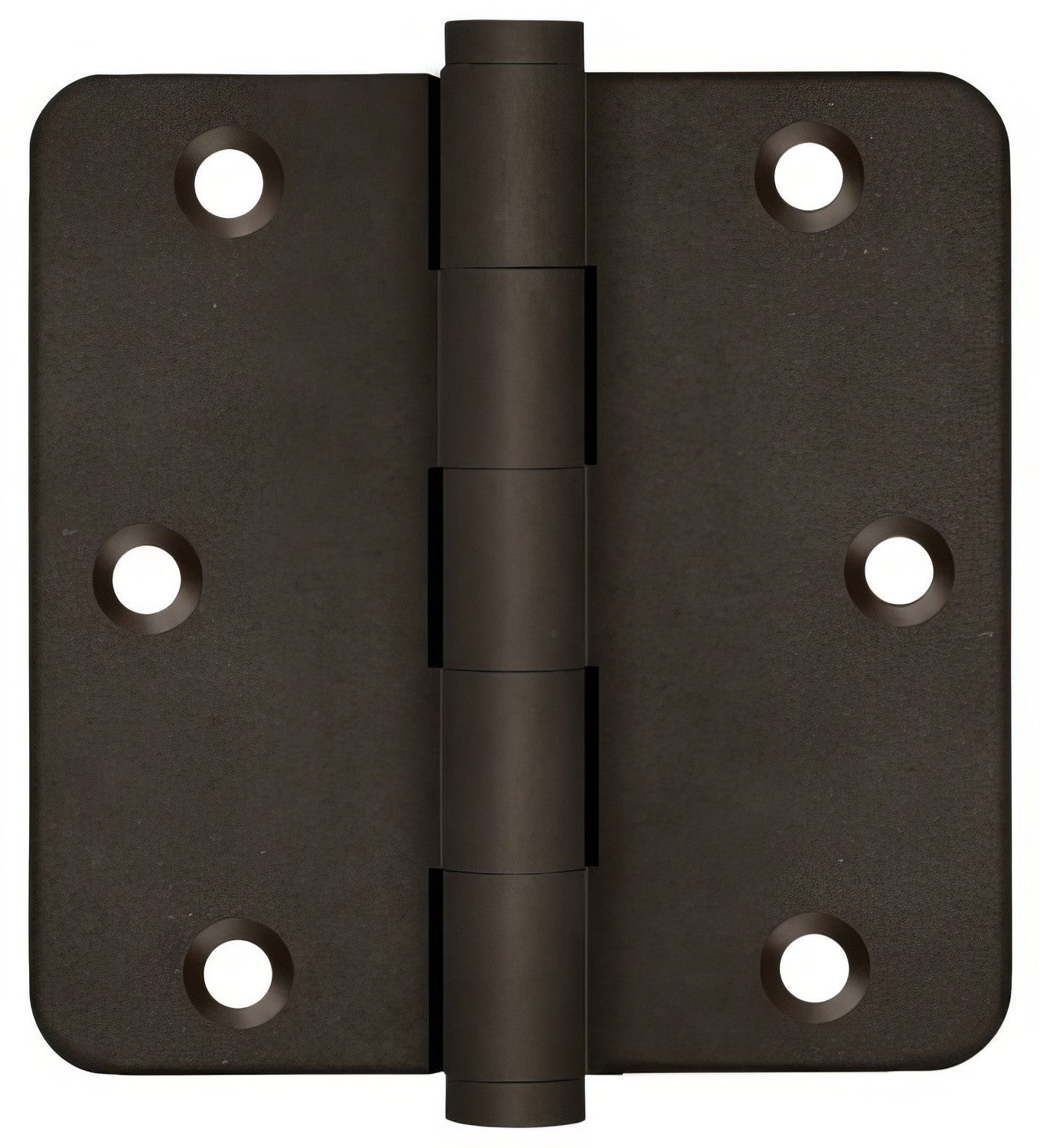 Deltana DSB35R410R 3-1/2" x 3-1/2" 1/4" Radius Corner Door Hinge