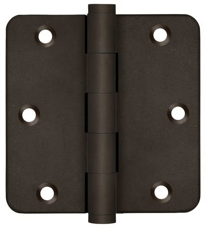 Deltana DSB35R410R 3-1/2" x 3-1/2" 1/4" Radius Corner Door Hinge