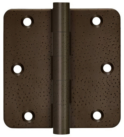 Deltana DSB35R410R 3-1/2" x 3-1/2" 1/4" Radius Corner Door Hinge