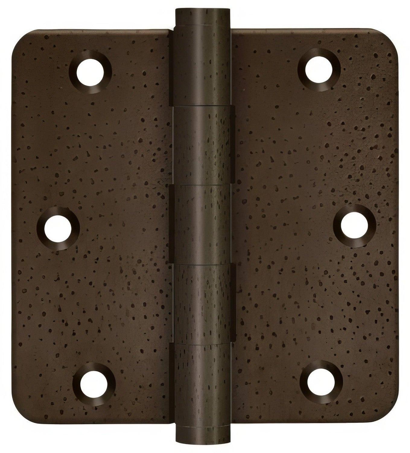 Deltana DSB35R410R 3-1/2" x 3-1/2" 1/4" Radius Corner Door Hinge
