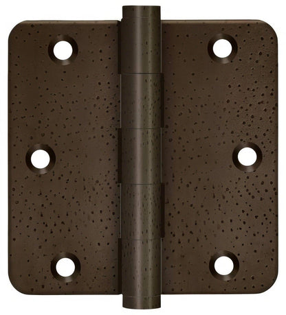 Deltana DSB35R410R 3-1/2" x 3-1/2" 1/4" Radius Corner Door Hinge