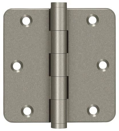 Deltana DSB35R410R 3-1/2" x 3-1/2" 1/4" Radius Corner Door Hinge