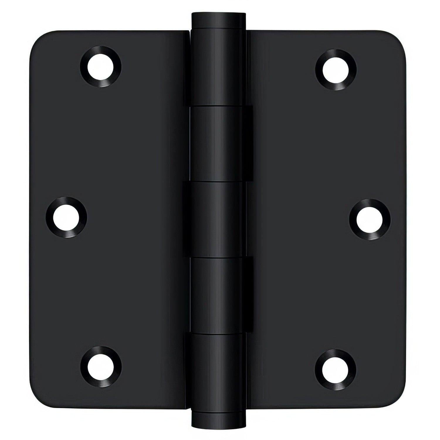 Deltana DSB35R4-R 3-1/2" x 3-1/2" 1/4" Radius Corner Door Hinge
