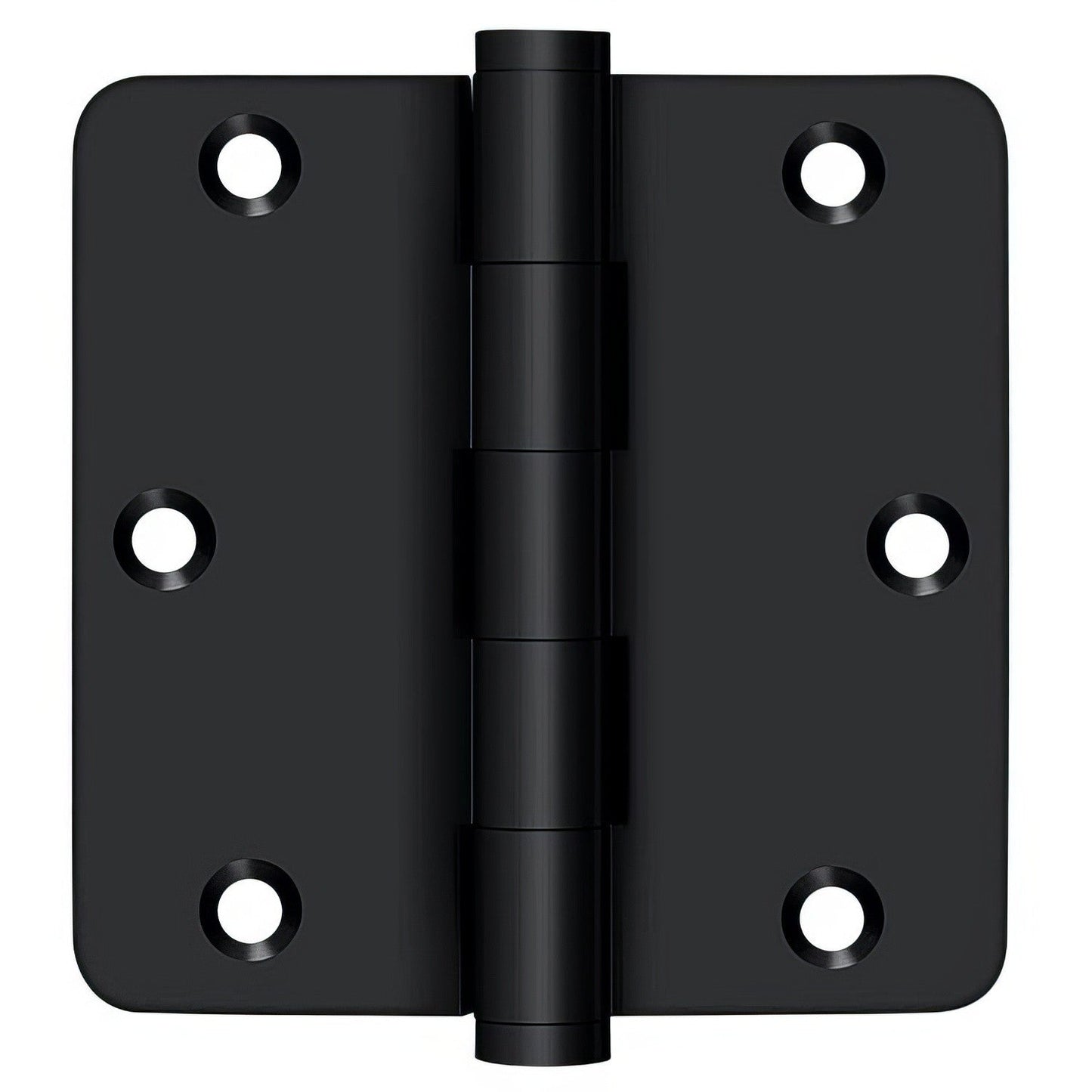 Deltana DSB35R4-R 3-1/2" x 3-1/2" 1/4" Radius Corner Door Hinge