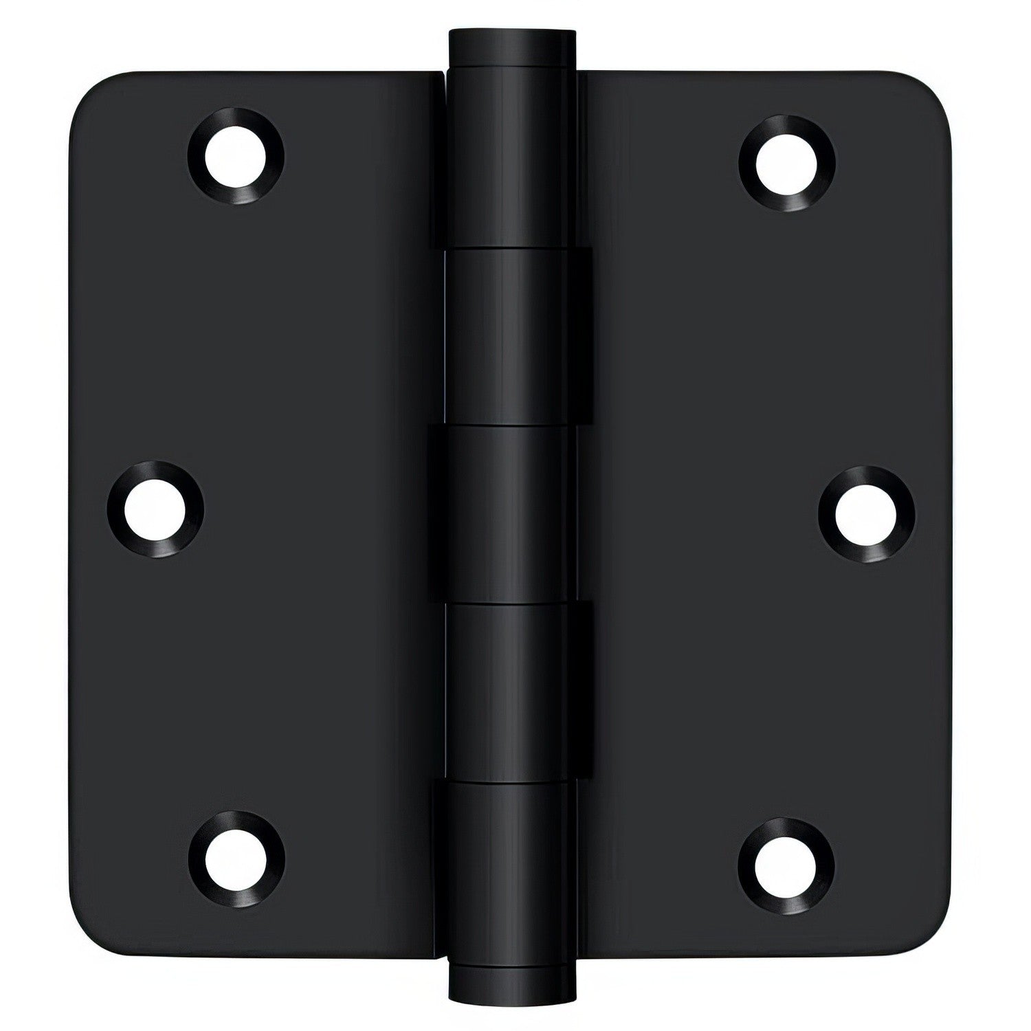Deltana DSB35R4-R 3-1/2" x 3-1/2" 1/4" Radius Corner Door Hinge