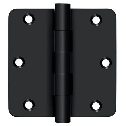 Deltana DSB35R4-R 3-1/2" x 3-1/2" 1/4" Radius Corner Door Hinge