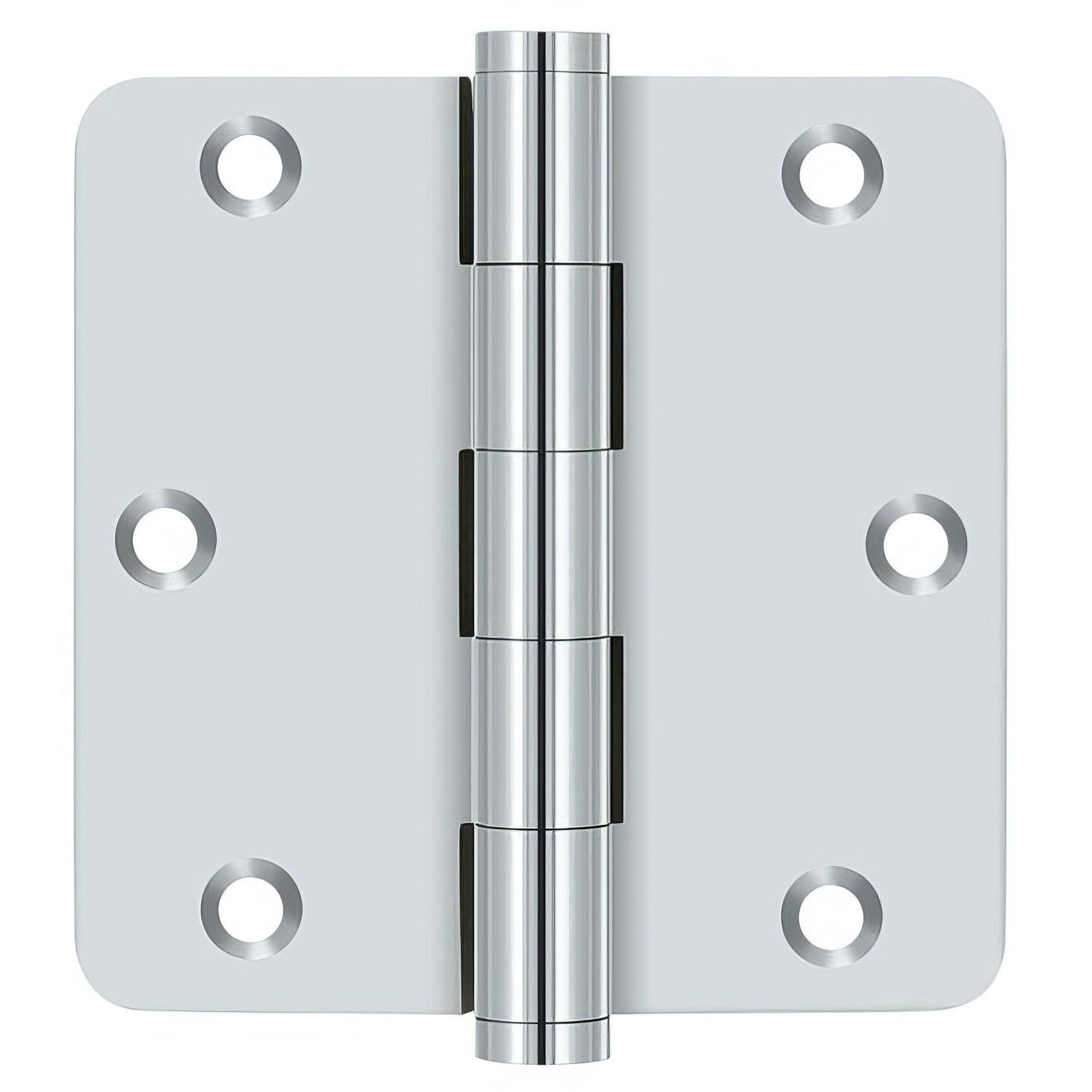 Deltana DSB35R4-R 3-1/2" x 3-1/2" 1/4" Radius Corner Door Hinge