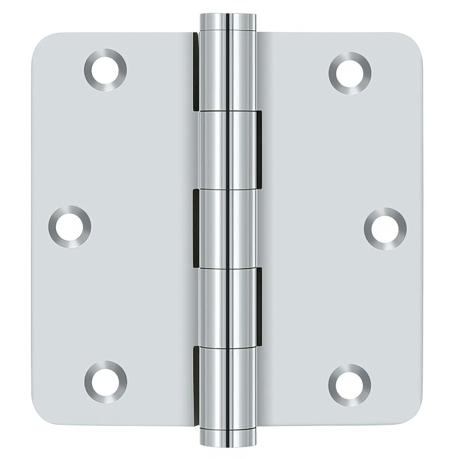 Deltana DSB35R4-R 3-1/2" x 3-1/2" 1/4" Radius Corner Door Hinge