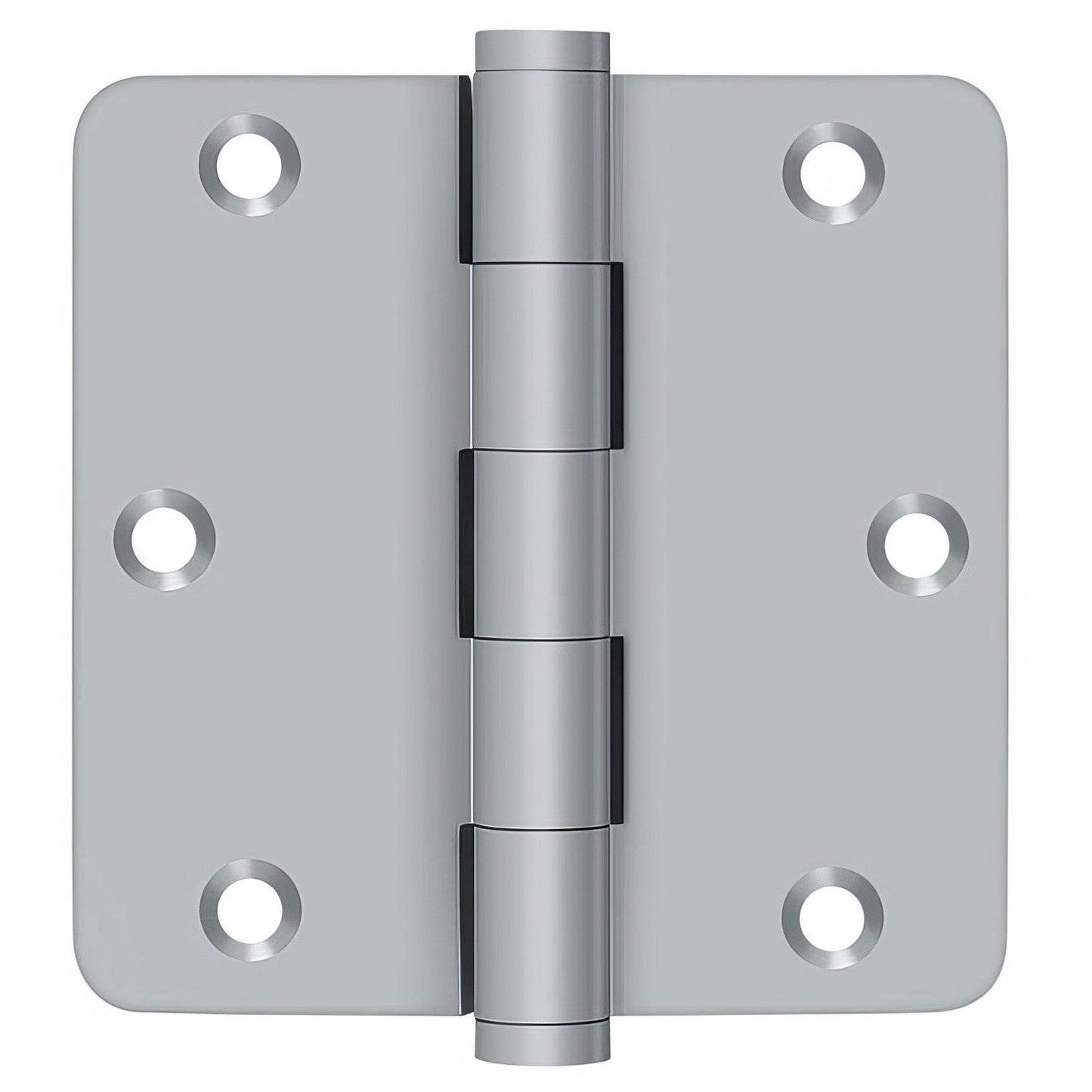 Deltana DSB35R4-R 3-1/2" x 3-1/2" 1/4" Radius Corner Door Hinge