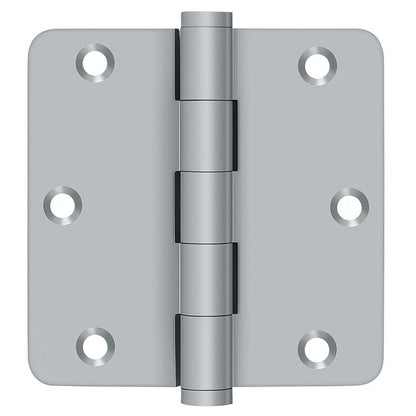 Deltana DSB35R4-R 3-1/2" x 3-1/2" 1/4" Radius Corner Door Hinge