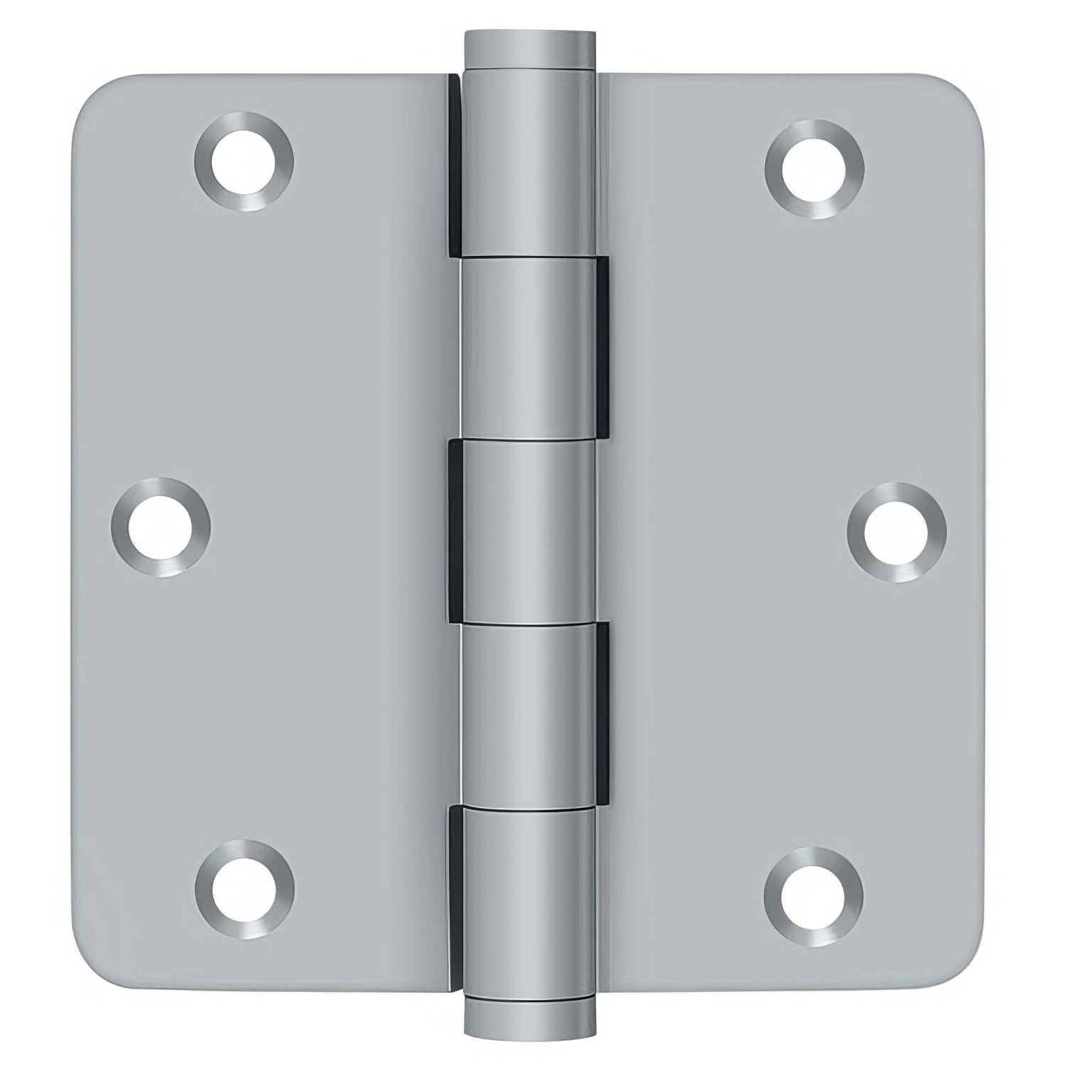 Deltana DSB35R4-R 3-1/2" x 3-1/2" 1/4" Radius Corner Door Hinge