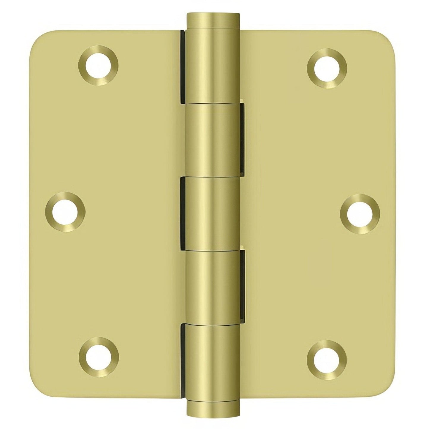 Deltana DSB35R4-R 3-1/2" x 3-1/2" 1/4" Radius Corner Door Hinge