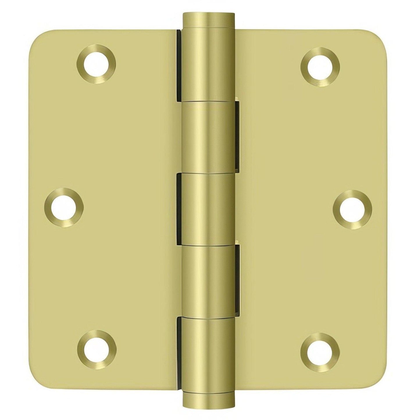 Deltana DSB35R4-R 3-1/2" x 3-1/2" 1/4" Radius Corner Door Hinge