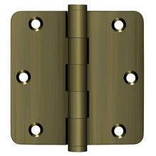 Deltana DSB35R4-R 3-1/2" x 3-1/2" 1/4" Radius Corner Door Hinge
