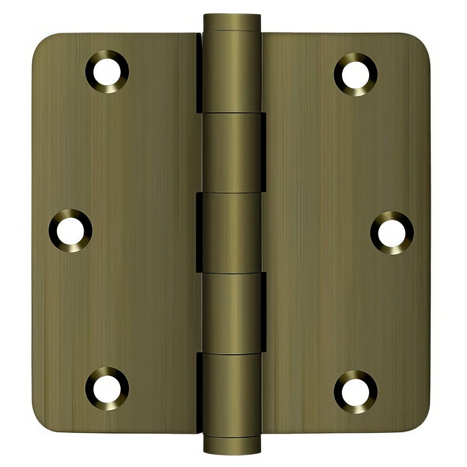 Deltana DSB35R45 3-1/2" x 3-1/2" x 1/4" Radius Door Hinge.