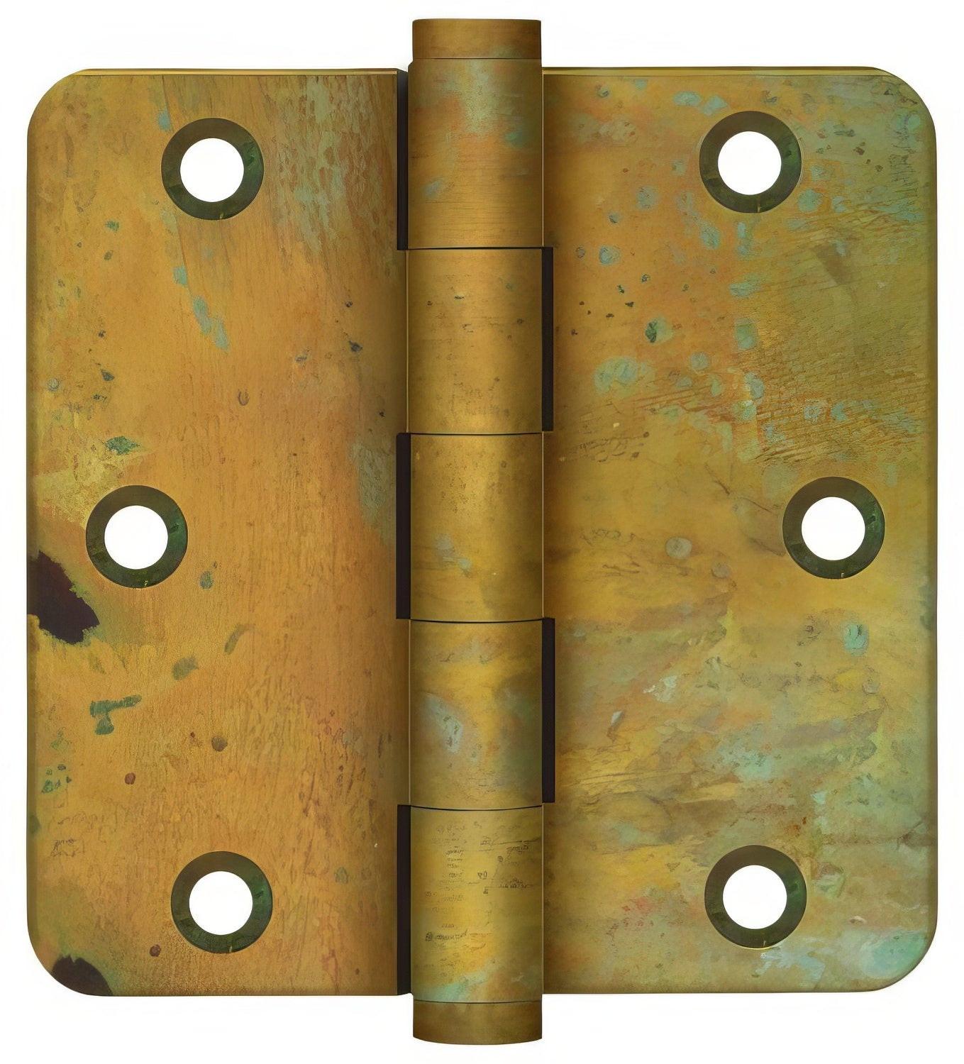 Deltana DSB35R4RT-R 3-1/2" x 3-1/2" x 1/4" Radius Door Hinge
