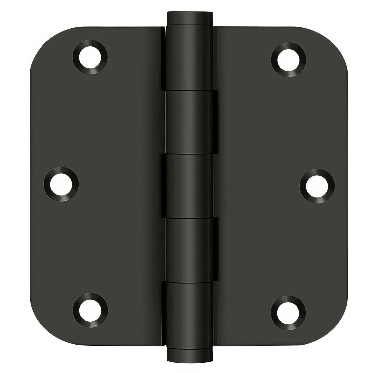 Deltana DSB35R5-R 3-1/2" x 3-1/2" 5/8" Radius Corner Door Hinge.