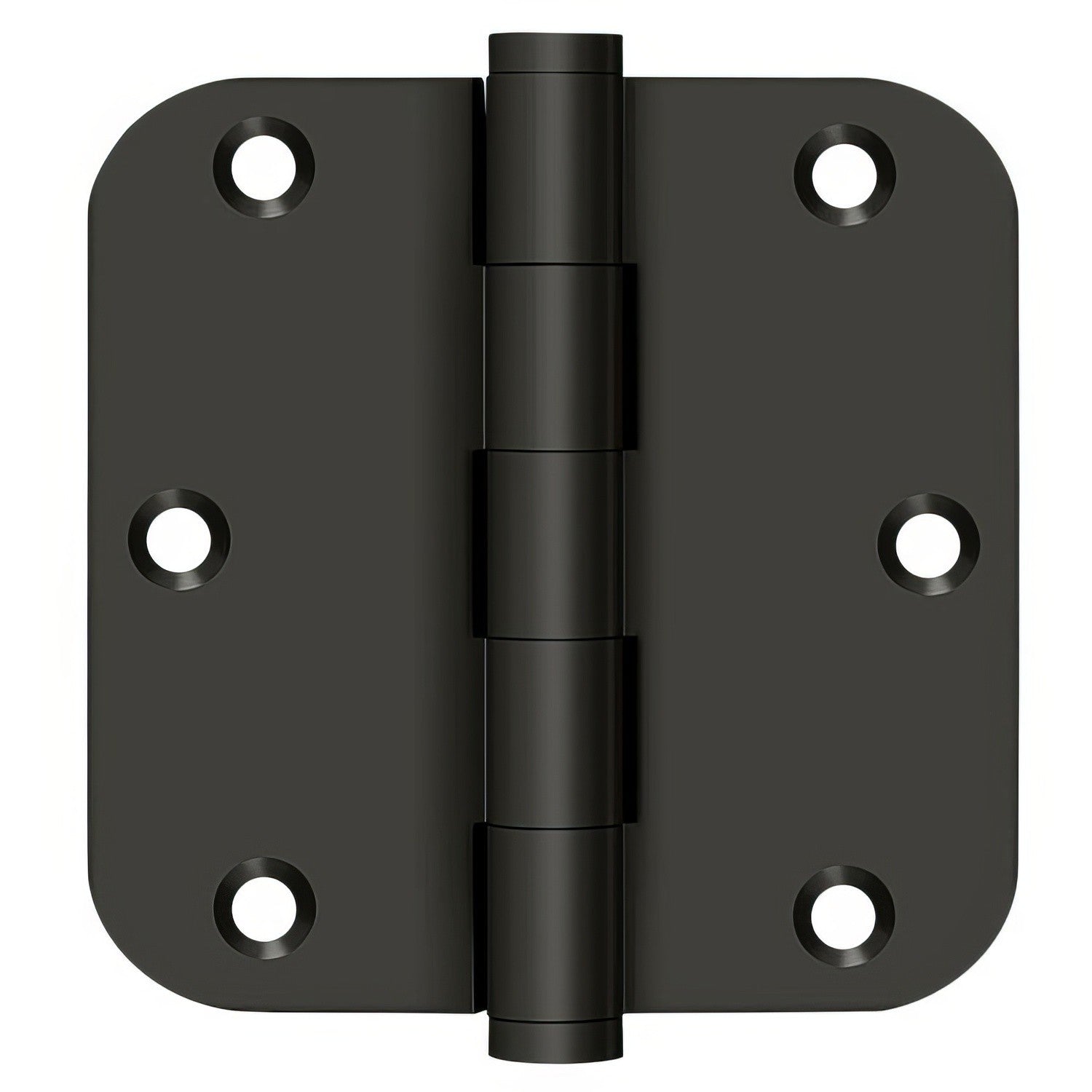 Deltana DSB35R5-R 3-1/2" x 3-1/2" 5/8" Radius Corner Door Hinge.