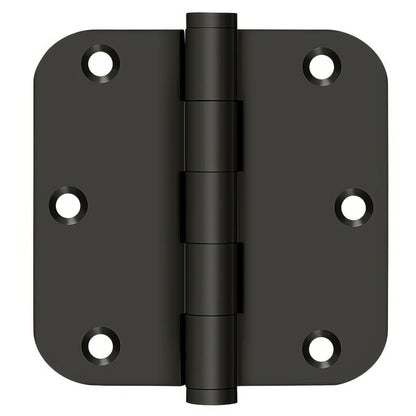 Deltana DSB35R5 3-1/2" x 3-1/2" 5/8" Radius Corner Door Hinge