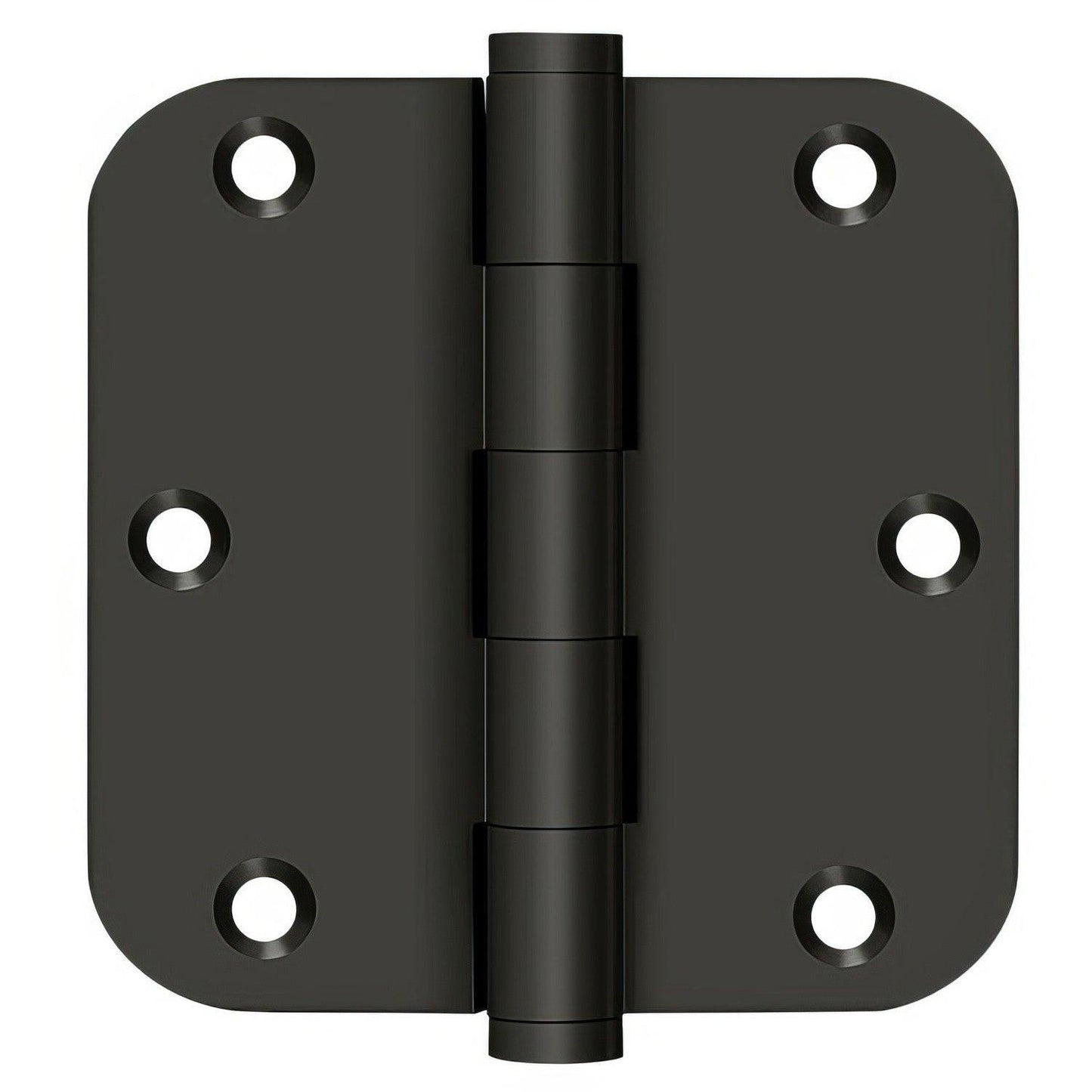 Deltana DSB35R5 3-1/2" x 3-1/2" 5/8" Radius Corner Door Hinge