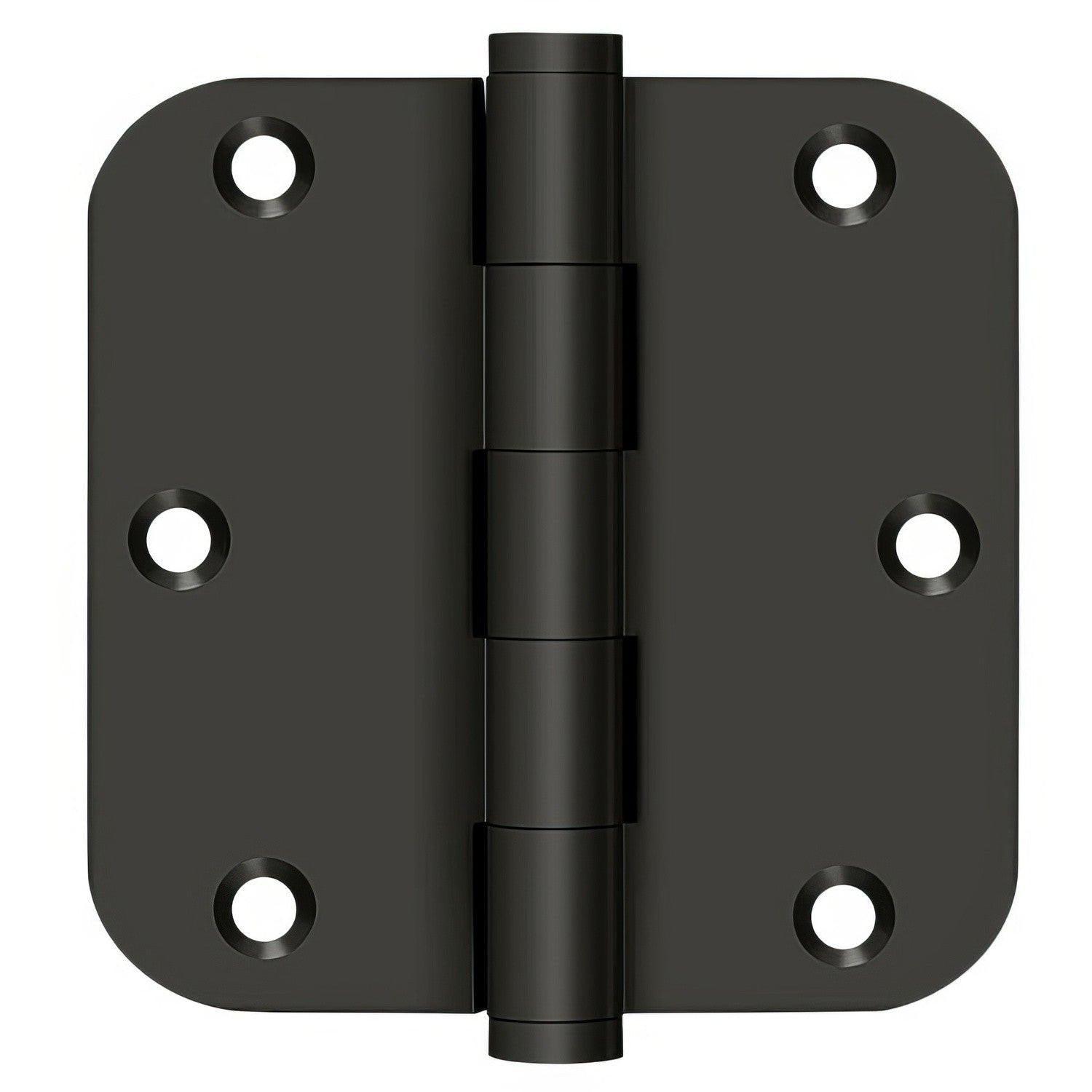 Deltana DSB35R5 3-1/2" x 3-1/2" 5/8" Radius Corner Door Hinge
