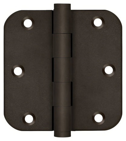Deltana DSB35R5-R 3-1/2" x 3-1/2" 5/8" Radius Corner Door Hinge.