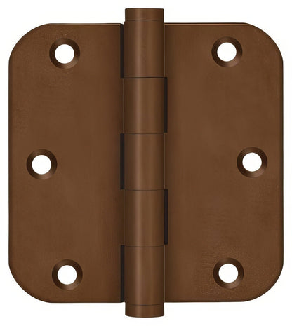 Deltana DSB35R5-R 3-1/2" x 3-1/2" 5/8" Radius Corner Door Hinge.