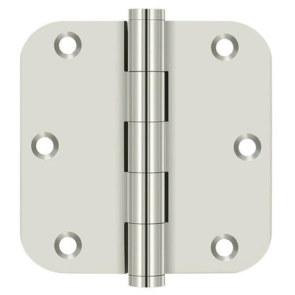 Deltana DSB35R5 3-1/2" x 3-1/2" 5/8" Radius Corner Door Hinge