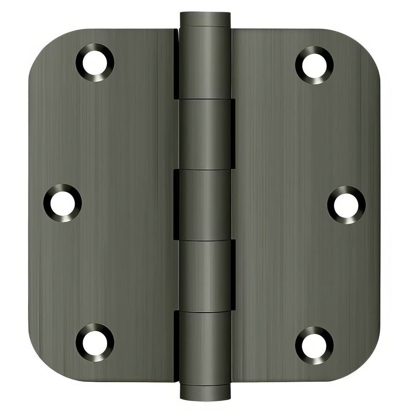 Deltana DSB35R5-R 3-1/2" x 3-1/2" 5/8" Radius Corner Door Hinge.