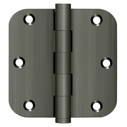 Deltana DSB35R5 3-1/2" x 3-1/2" 5/8" Radius Corner Door Hinge