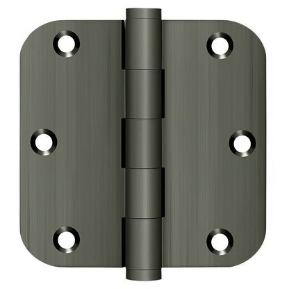 Deltana DSB35R5 3-1/2" x 3-1/2" 5/8" Radius Corner Door Hinge