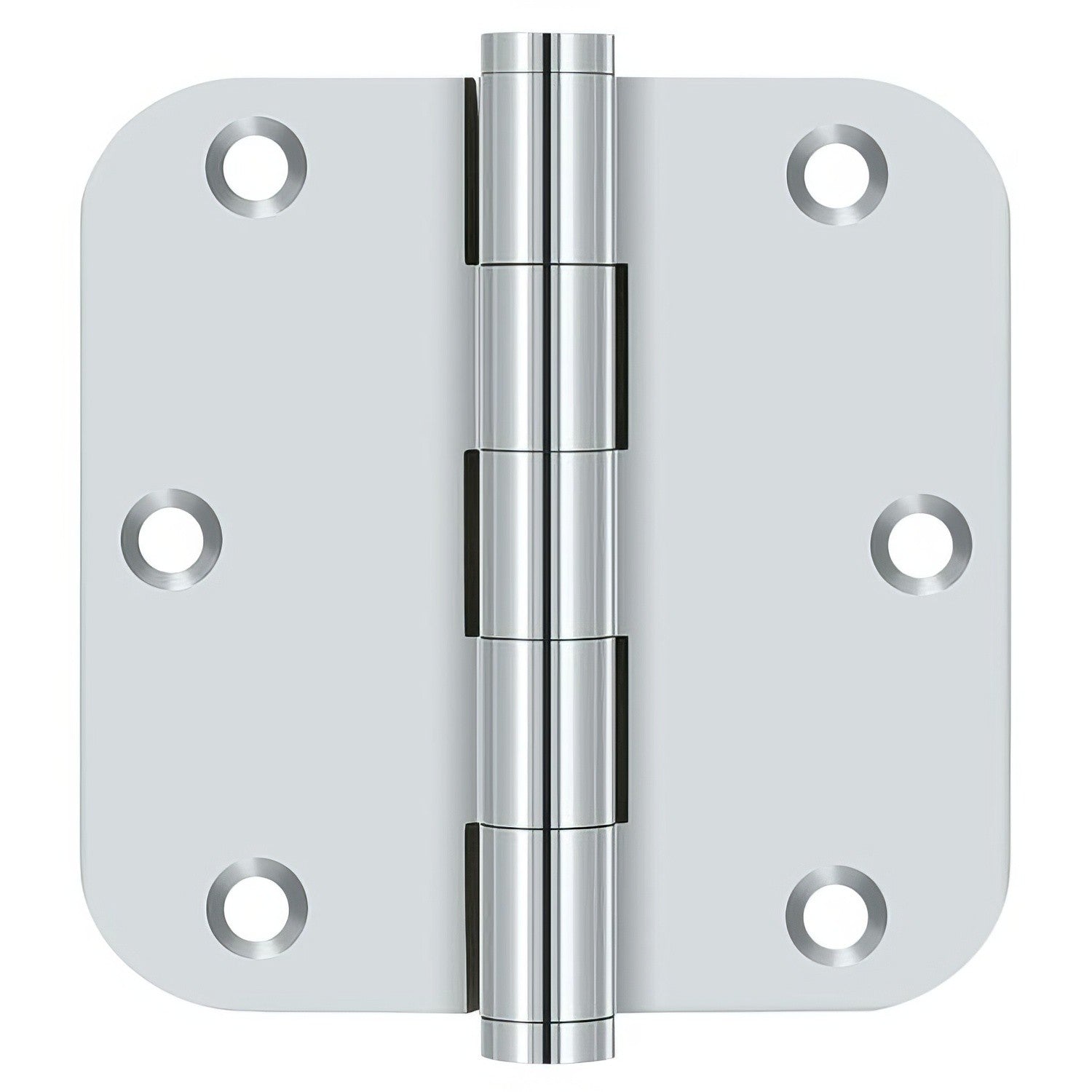 Deltana DSB35R5-R 3-1/2" x 3-1/2" 5/8" Radius Corner Door Hinge.