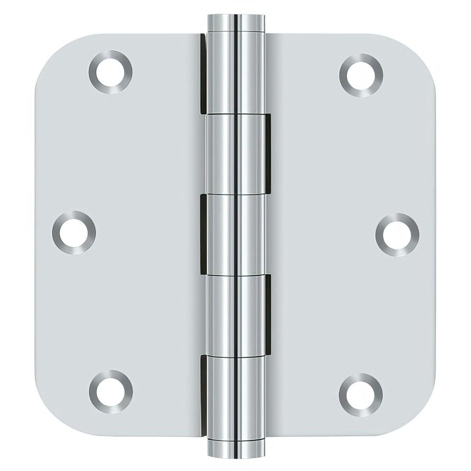 Deltana DSB35R5 3-1/2" x 3-1/2" 5/8" Radius Corner Door Hinge