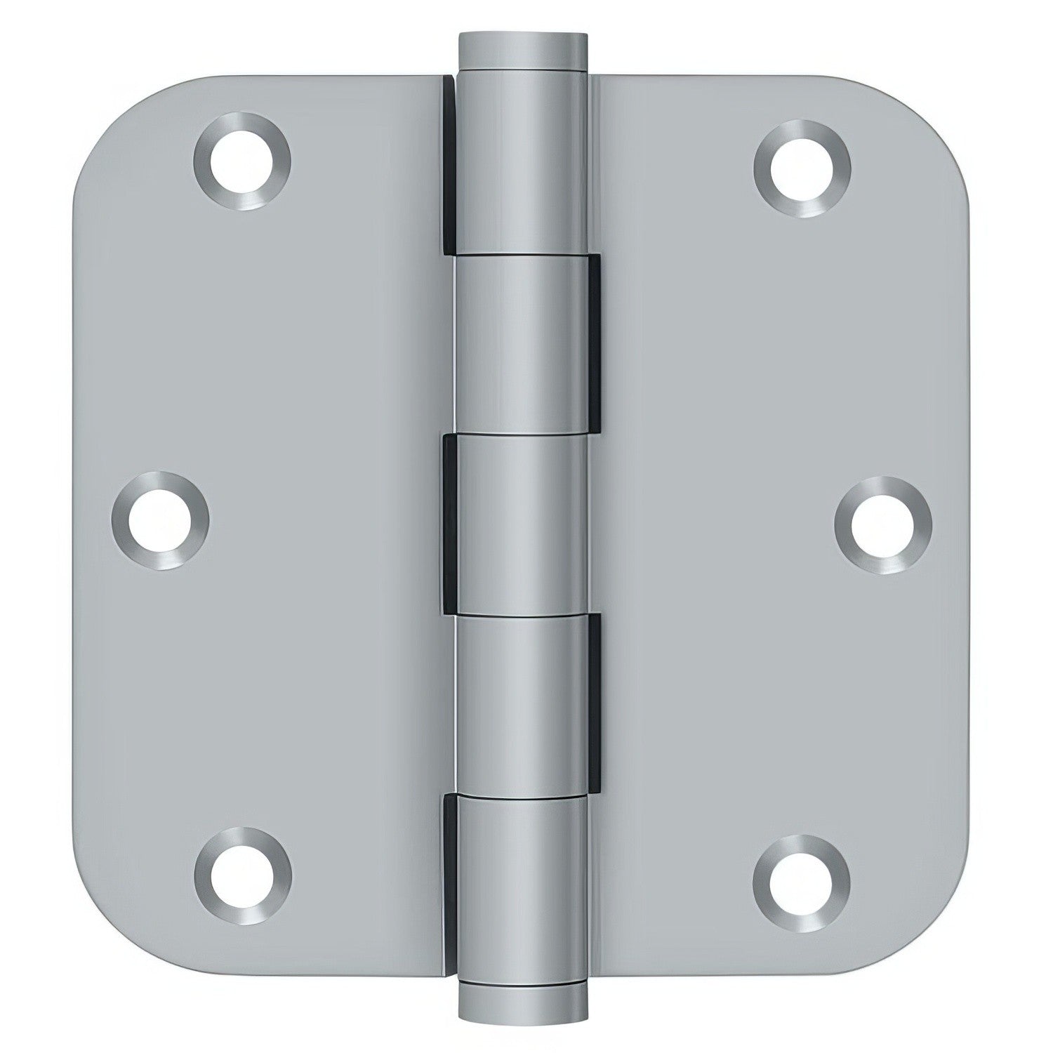 Deltana DSB35R5 3-1/2" x 3-1/2" 5/8" Radius Corner Door Hinge