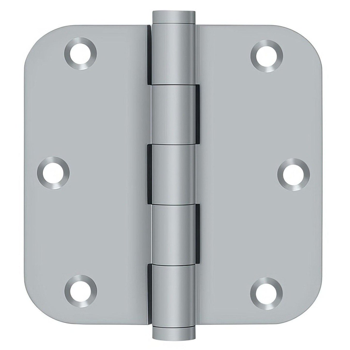 Deltana DSB35R5 3-1/2" x 3-1/2" 5/8" Radius Corner Door Hinge