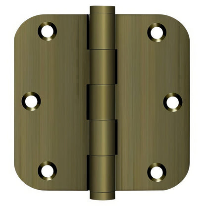 Deltana DSB35R5 3-1/2" x 3-1/2" 5/8" Radius Corner Door Hinge
