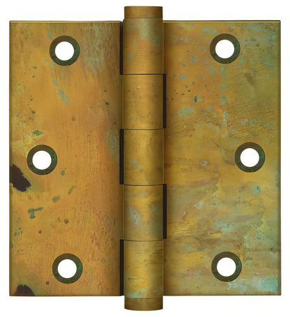Deltana DSB355 3-1/2" x 3-1/2" Square Corner Door Hinge.