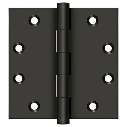 Deltana DSB45-WD 4-1/2" x 4-1/2" Square Corner Door Hinge