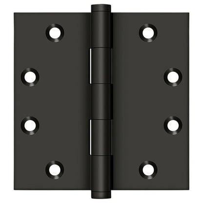 Deltana DSB45-WD 4-1/2" x 4-1/2" Square Corner Door Hinge.