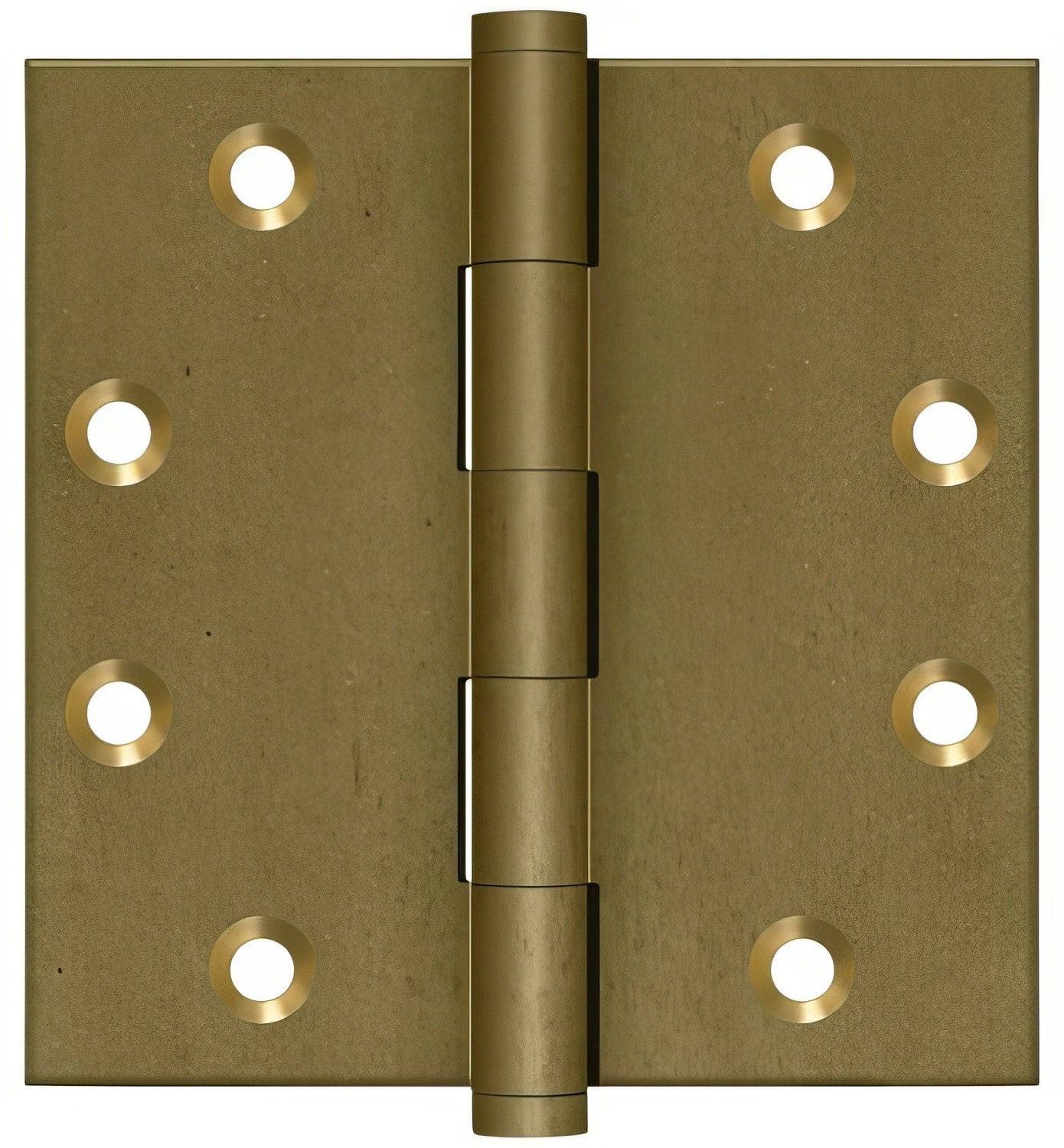 Deltana DSB4510 4-1/2" x 4-1/2" Square Corner Door Hinge